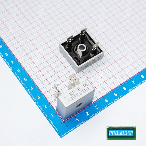 KBPC3510 - диодный мост (1000В, 35А, KBPC) - оригинал SEP