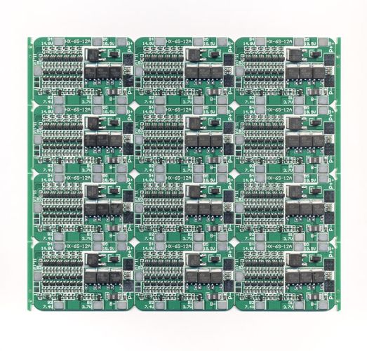 HX-6S-12A - BMS модуль контроллера АКБ без балансировки (6S, 12A) - модель 3201