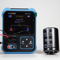 560мкФ*400 В - электролитический конденсатор серии LS (560uF/400V, 20%, +105°C, Ø35*50мм, Snap-In-2) - производство ChengX