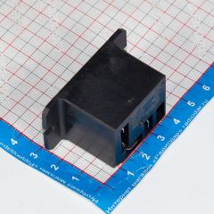 JQX/HF105F-4-024D-1HS - реле миниатюрное High Power (DC 24В, 1хA {SPST-NO} 30A/240В AC, герметичное, 50х27.2х27.8мм, Coil_2*2.8х0.5мм + 2*6.8х0.8мм, QC-4) - производство HONGFA