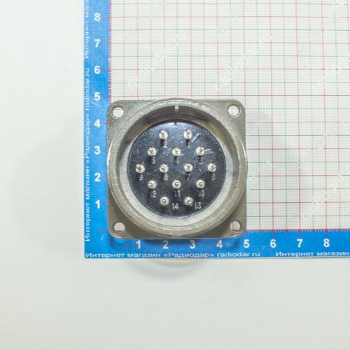 P40J5A вилочное гнездо на панель (14*1.5мм)