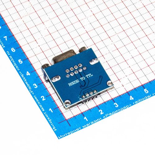 Конвертер интерфейсов RS232 в TTL на базе м/с MAX3232 (3.3-5.5В)