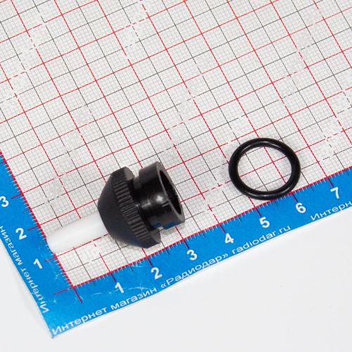 Насадка-носик термостойкая, для металлического оловоотсоса цвета золото