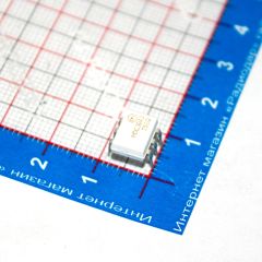 MOC3043M - оптрон семисторный с контролем перехода через ноль (LED 1.25В÷1.5В/5÷30мА, выход 400В/0.1А, DIP-6) - оригинал ON