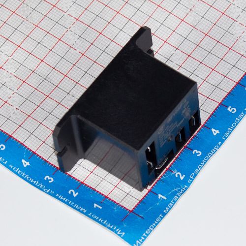 JQX/HF105F-4-012D-1ZS - реле миниатюрное High Power (DC 12В, 1хC {SPDT} 30A/240В AC, герметичное, 50х27.2х27.8мм, Coil_2*2.8х0.5мм + 3*6.3х0.8мм, QC-5) - производство HONGFA