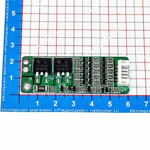 SXT-6022-5S - BMS модуль контроллера аккумуляторных батарей (5S, 15A, 4.22В) - модель 2494