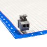 DG235-3.81-02P-11-00AH - нажимной безвинтовой 2-х контактный клемный блок (2*1.5мм, 300В, 5А) - DEGS
