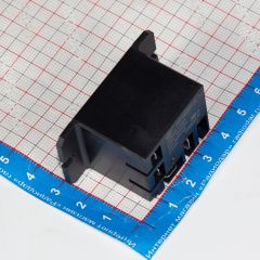 JQX/HF105F-4-220AK-1HST/1HSF - реле миниатюрное High Power (AC 220В, 1хA {SPST-NO} 30A/240В AC, герметичное, 50х27.2х27.8мм, Coil_2*4.8х0.5мм + 2*6.3х0.8мм, QC-4) - производство HONGFA