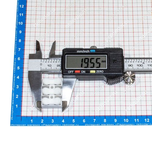 Безвинтовая самозажимная соединительная клемма (220VAC/10A, под жилу 0.5 - 2.5 мм)