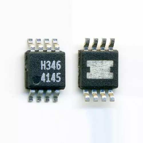 HMC346MS8G -аттенюатор с электрическим управлением (8ГГц, 32дБ, MSOP-8) -оригинал AD (Hittite)