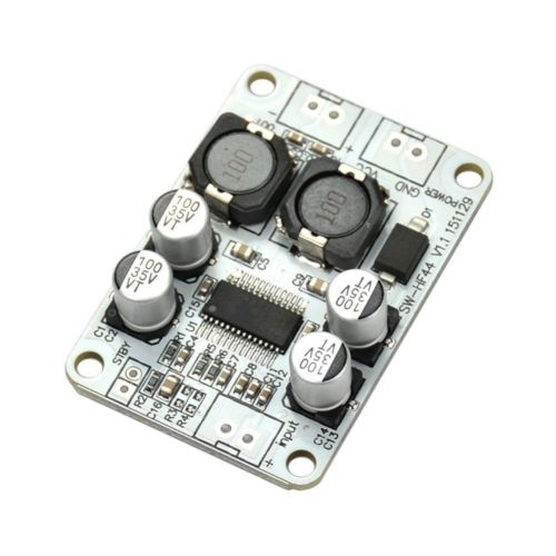 SW-HF44 одноканальный УНЧ на базе м/с TPA3110 (1*30Ватт, 8-26В)