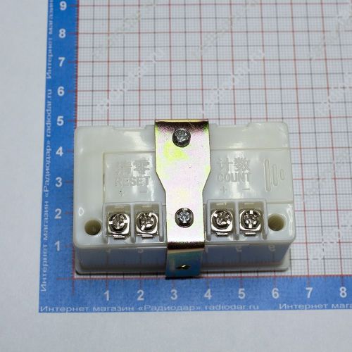 Цифровой накопительный счетчик в пластиковом корпусе (5 знак, 1*AA, 63*37*30мм)