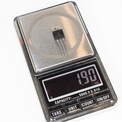 PHP3N50E - полевой N-канальный транзистор (500В, 3.4А, TO-220) - оригинал PHILIPS (2004)