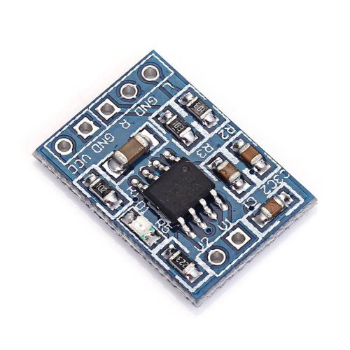 XD-58B микромодуль одноканального УНЧ на базе м/с HXJ8002 (1*3Ватт, 2-5.5В)