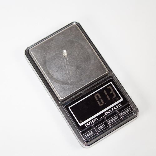 IKLED-F3 - инфракрасный светодиод Ø линзы 3мм (940нм, прямое 1.2В÷1.4В, до 20мА)