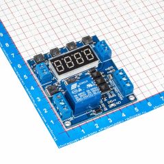 XY-J05 - модуль реле таймер-триггера с задержкой срабатывания (6-30В, 10А)