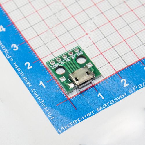 Плата с разъемом microUSB 2.0 - исполнение RD_3446