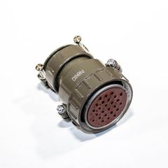 P48K6Q - розеточный штеккер на кабель (26*1.5мм) - аналог розетки ШР48П26НШ2 - оригинал HAOGNCN