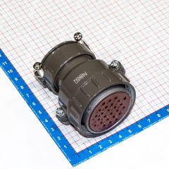 P48K6Q - розеточный штеккер на кабель (26*1.5мм) - аналог розетки ШР48П26НШ2 - оригинал HAOGNCN